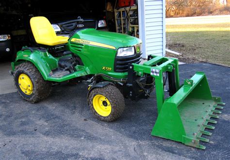 Now for the bad I read a fair amount about peoples experiences with this loader, and I knew when I ordered it to not expect a laser-cut, precision welded machine. . John deere x739 front loader